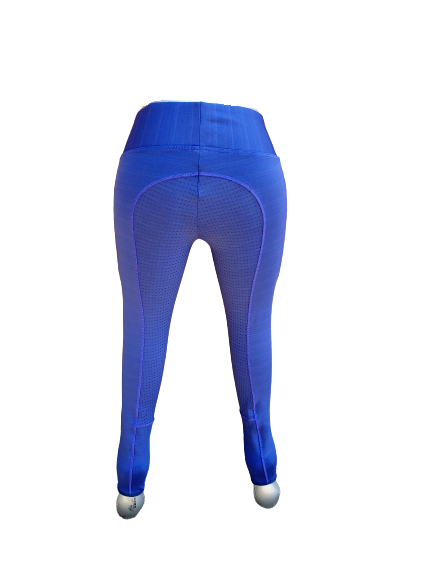 Cwell Equine Full Silicone Grip Horse Riding Tights Breeches Phone Pocket Yoga