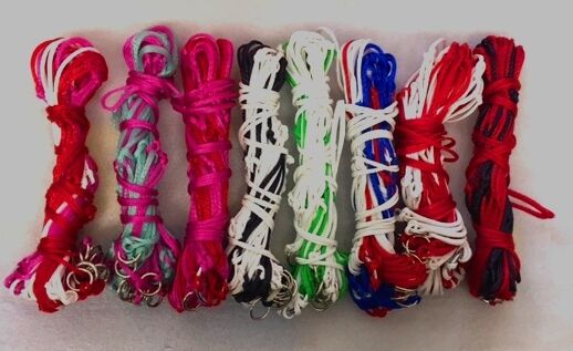 Multi Colour Haynets strong / Metal Rings Packs of 1, 2, 3, 4,5 free p/p SALE