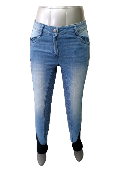 NEW Loesdau Black forest Riding Breeches , Denim Light Blue (152856)