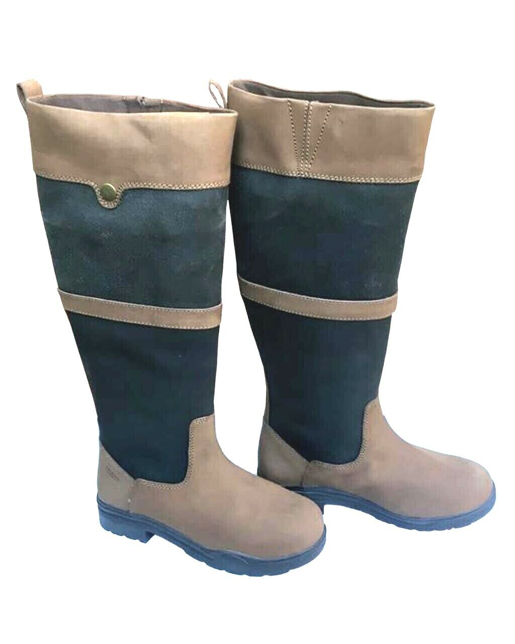 NEW PoleStar London Waterproof Leather Riding Boots Country Boots Sizes UK 5 - 8