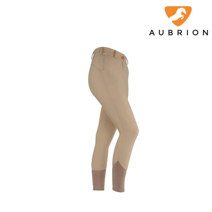 New Aubrion Greydock Full Seat Winter Breeches Ladies Beige (8126)