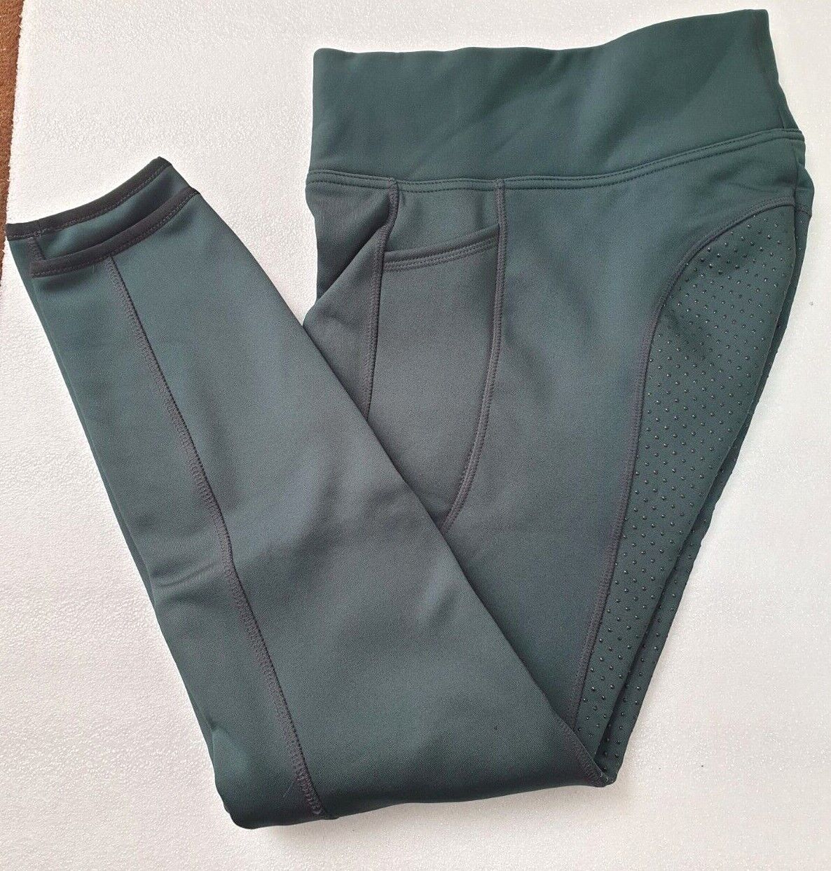 New Silicone Grip Horse Winter Riding Leggings Tights Phone Pocket