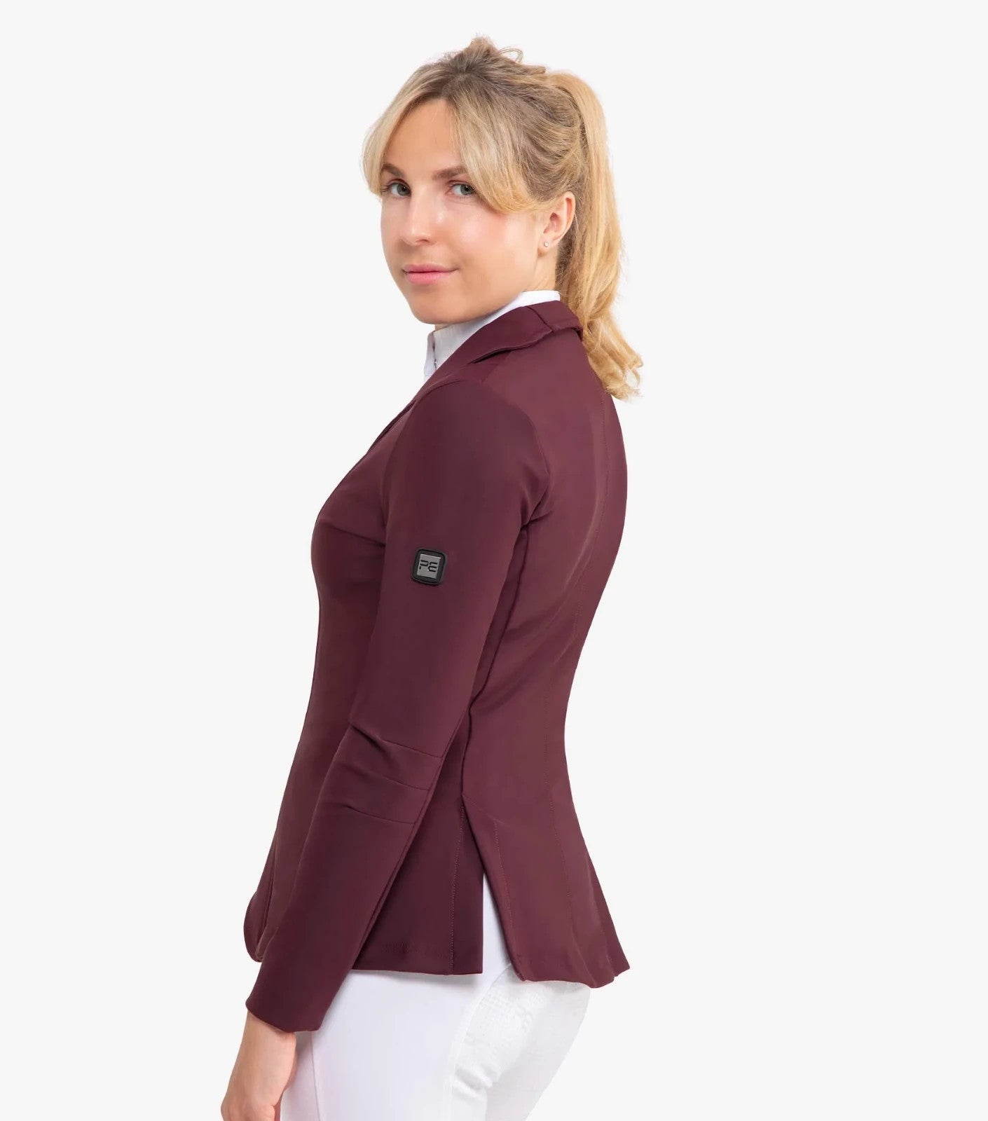 Premier Equine Finio Ladies Competition / Show Jacket in Plum UK 12 (S11)3