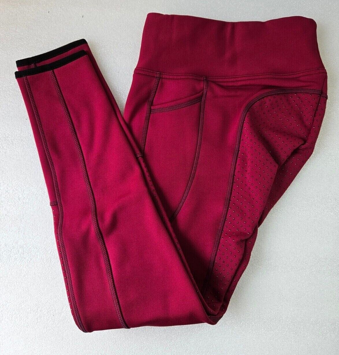 New Silicone Grip Horse Winter Riding Leggings Tights Phone Pocket