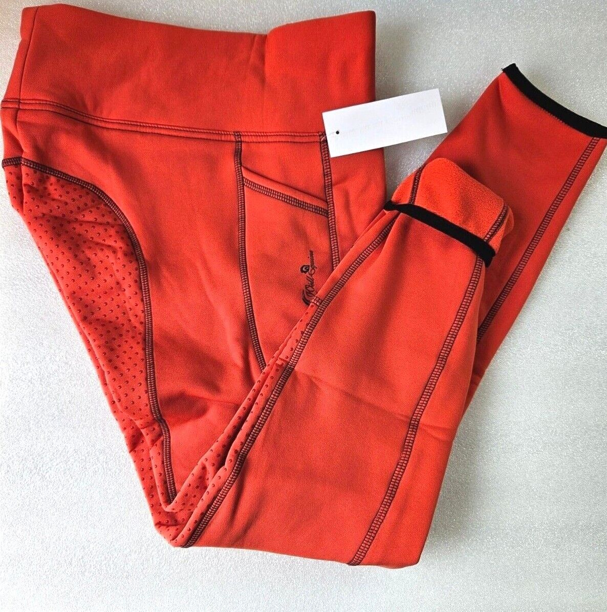 New Silicone Grip Horse Winter Riding Leggings Tights Phone Pocket