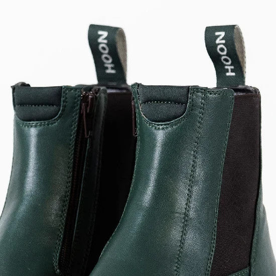 NOOH BIANCA STABLE SHOES ZIP ,WATERPROOF LADIES | DARK GREEN UK 7 EU 41 (R4)1