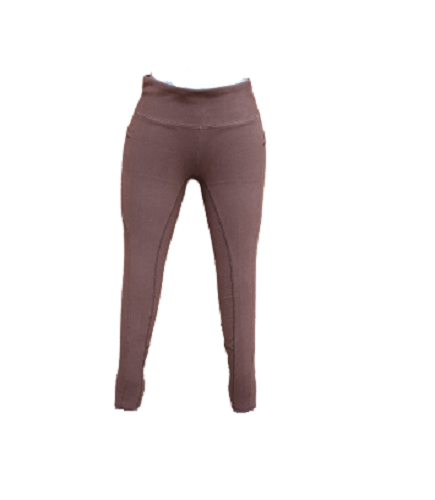 Cwell Equine Full Silicone Grip Horse Riding Tights Breeches Phone Pocket Yoga