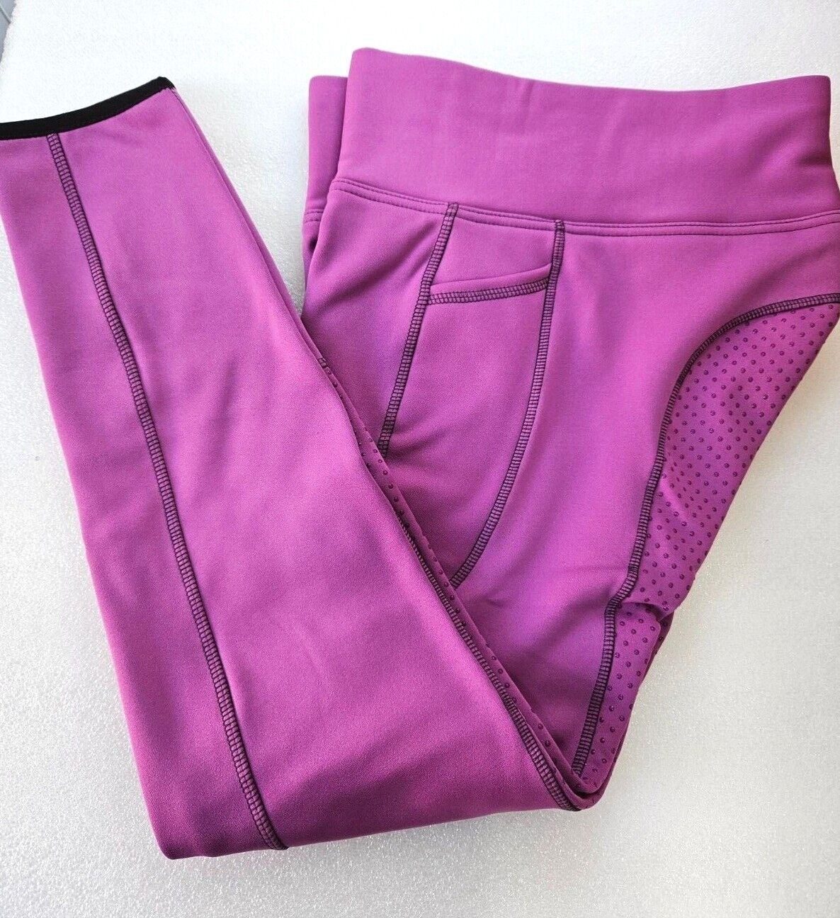 New Silicone Grip Horse Winter Riding Leggings Tights Phone Pocket