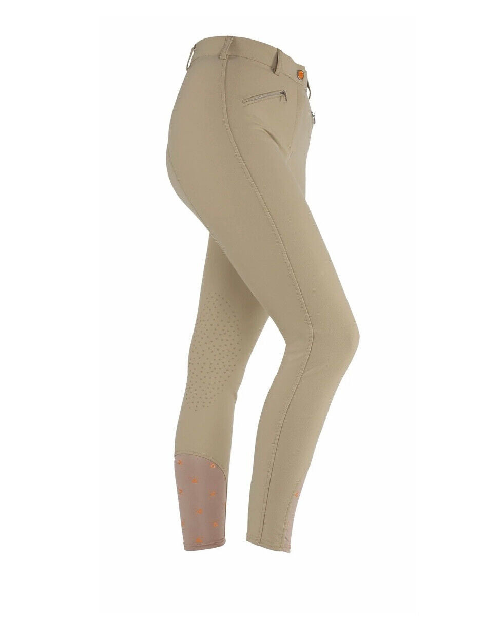 Shires Aubrion Thompson Knee Grip Breeches Ladies- EU 36 UK 8 (8142) (S2)