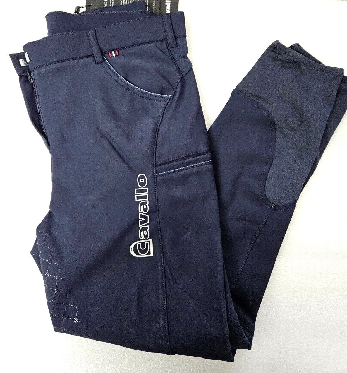 New CAVALLO CANDRA GRIP MOBILE BREECHES, DARK BLUE (786795)