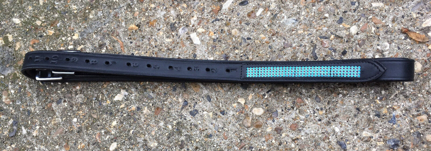 NEW Crystal Bling Stirrups Leathers Choice of Sizes & Colours