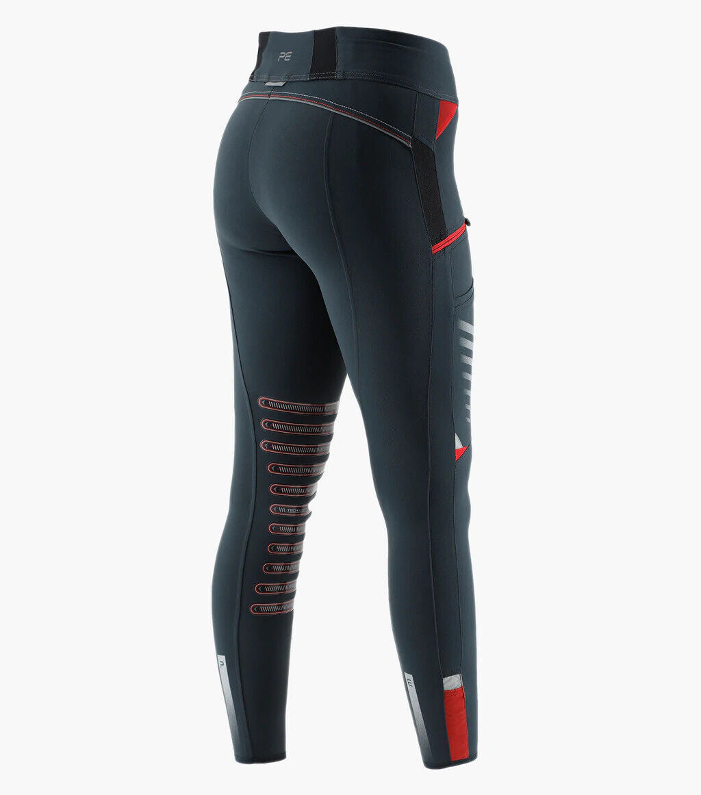 New Premier Equine Rexa Ladies Gel Knee Pull On Riding Tights Sale (4053)