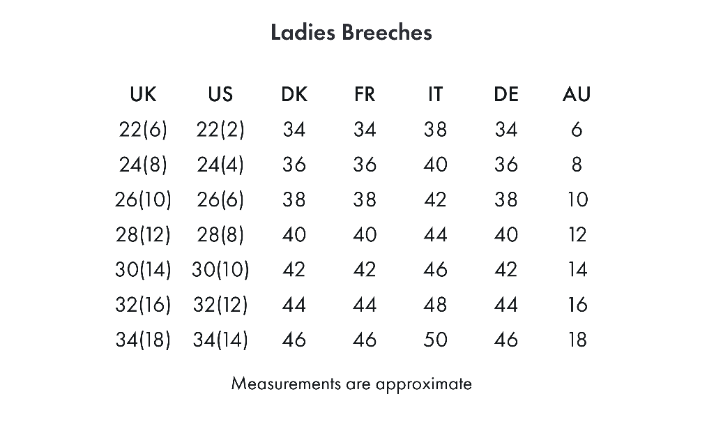 Premier Equine Concerto Ladies Riding Tights LIQUORICE UK 26(10) 3494 S93