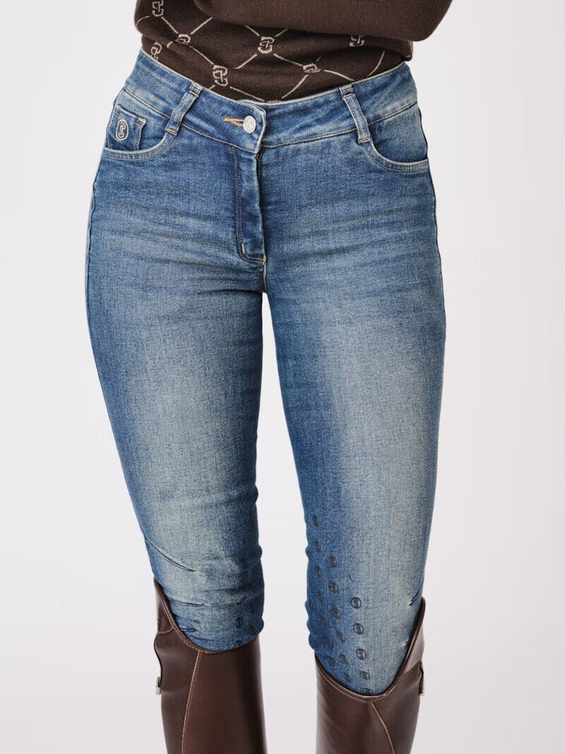 New PS of Sweden ELLIE DENIM BREECHES- Blue Denim (40008)