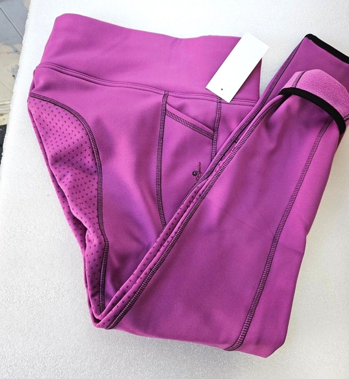 New Silicone Grip Horse Winter Riding Leggings Tights Phone Pocket