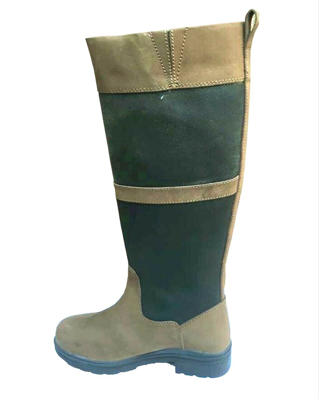 NEW PoleStar London Waterproof Leather Riding Boots Country Boots Sizes UK 5 - 8