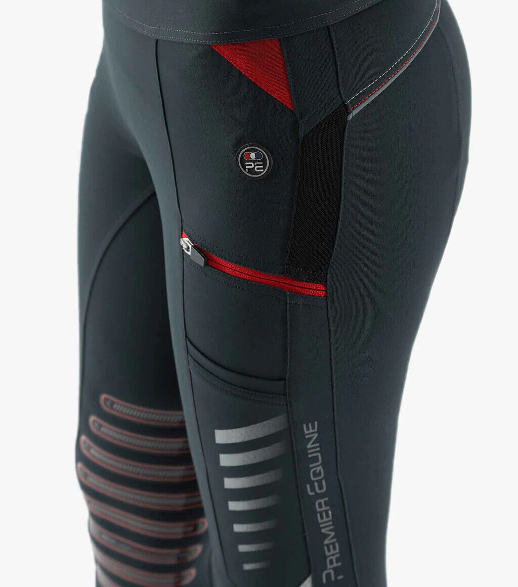 New Premier Equine Rexa Ladies Gel Knee Pull On Riding Tights Sale (4053)