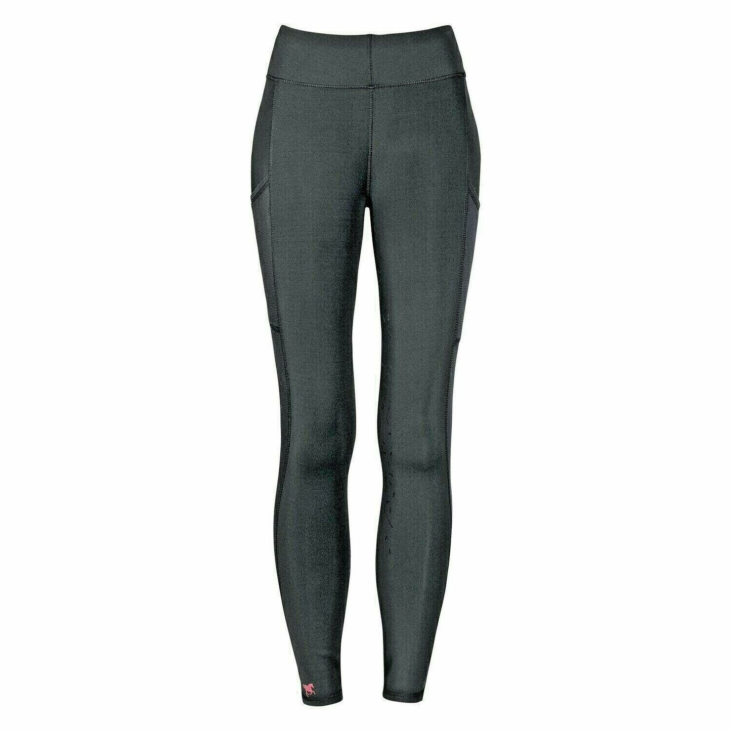 RIDE now thermal riding leggings Tights Pull On Tights UK 4 XXS EU 32 BLACK