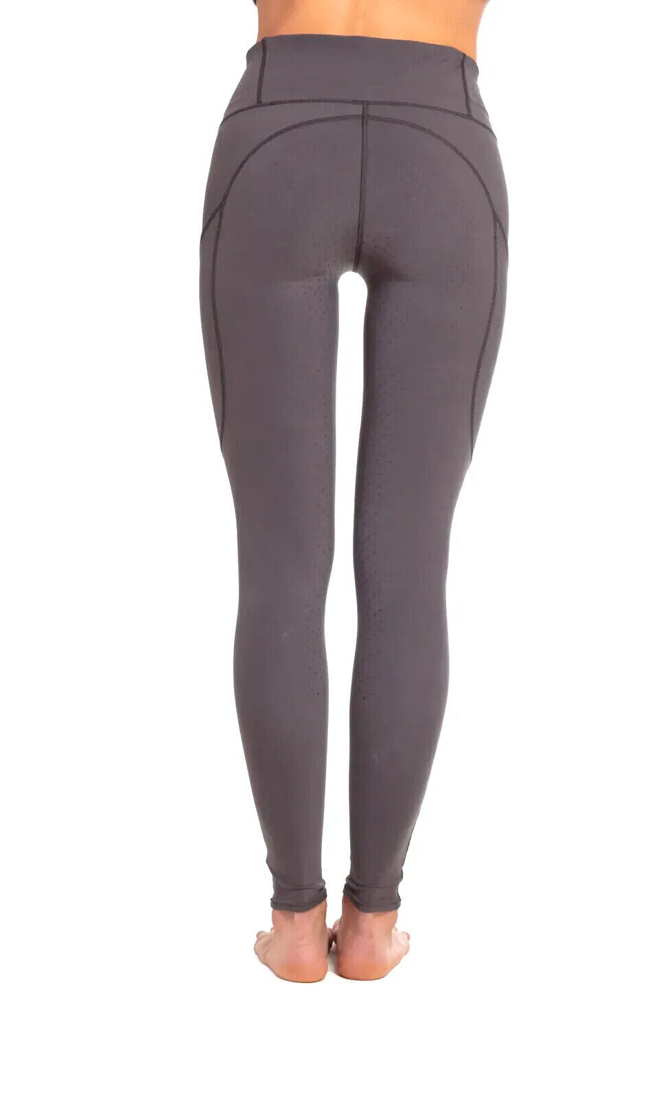 Good Rider Perfect Sport Tights Nylon/Spandex Sticky FullSeat SMALL,GREY(112003)