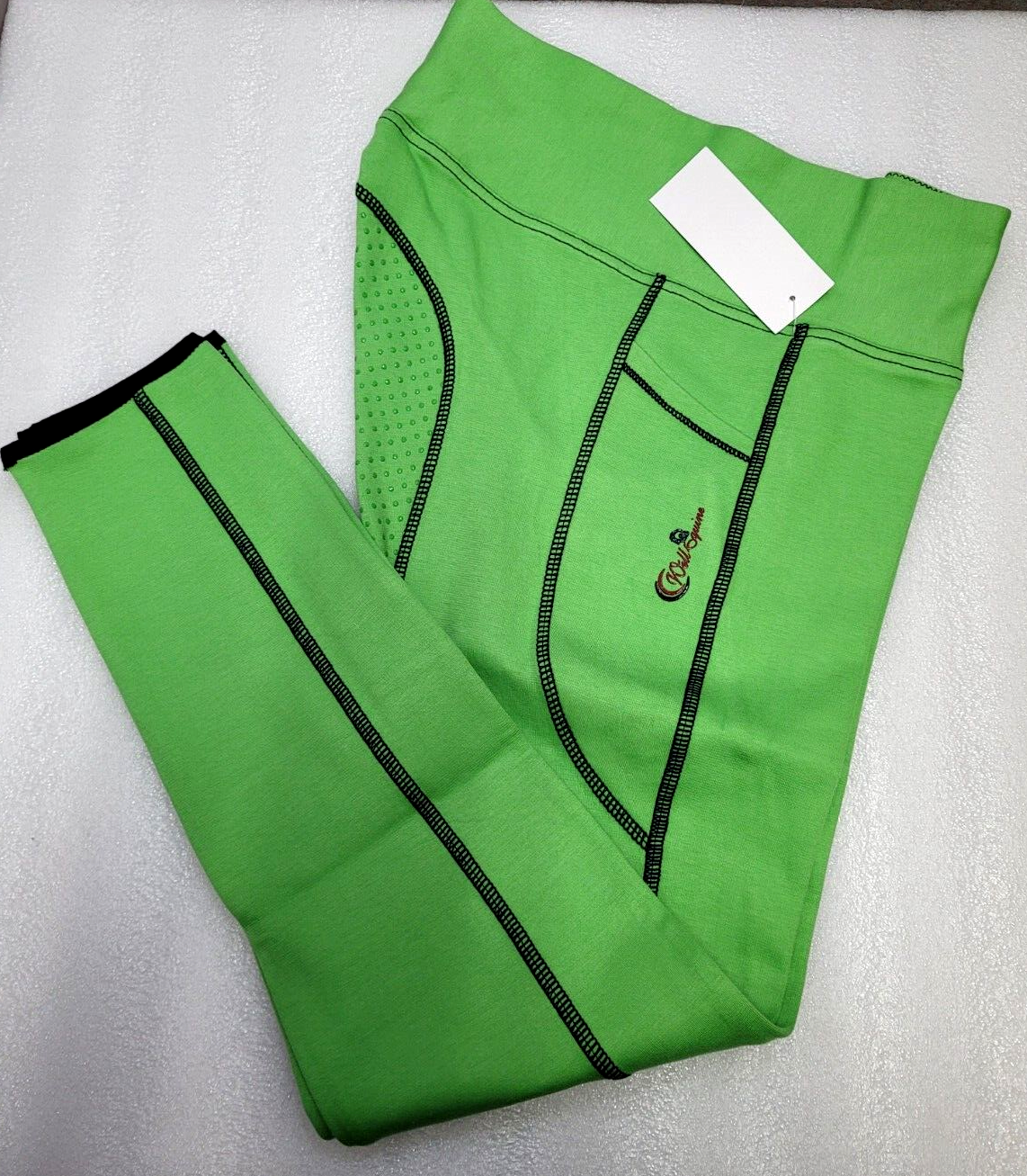 Full Silicone Grip Horse Riding Tight Phone Pocket ,UK 28" ,EU 40,MEDIUM