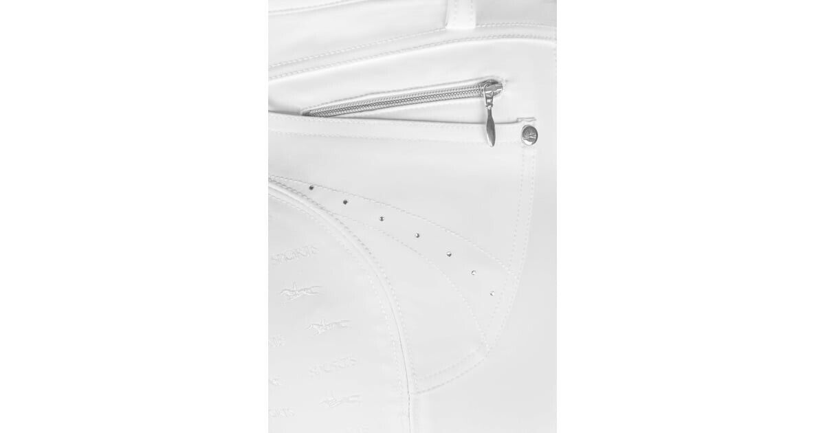 NEW Schockemohle Sports "Victory" Style Breeches - White EU 32 UK 20 DRESS 04