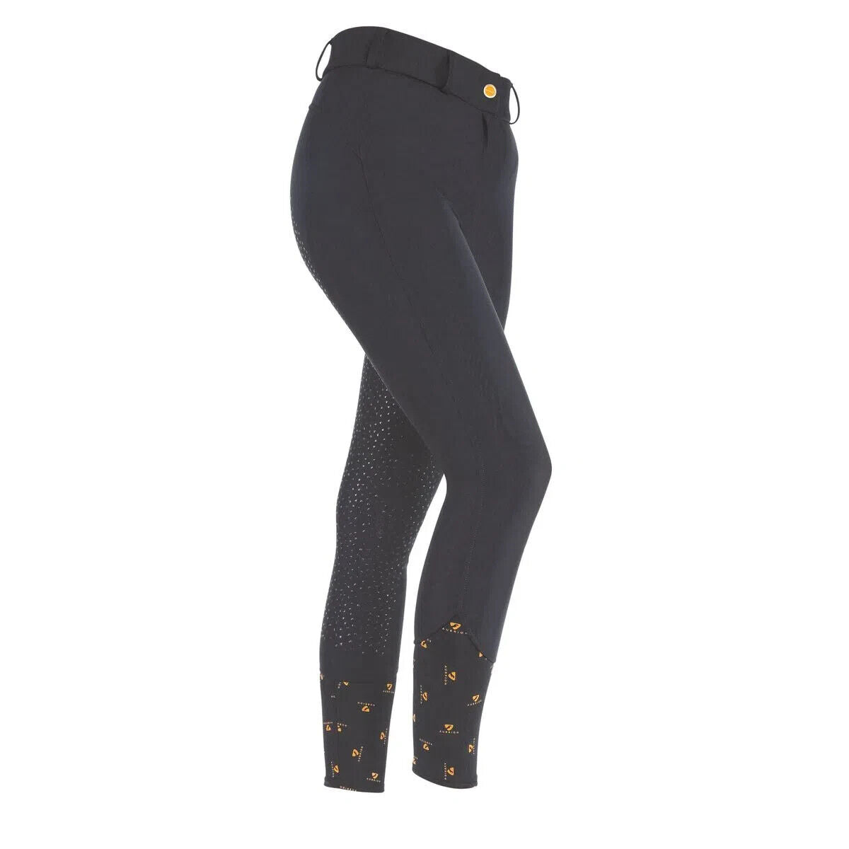 Shires Aubrion Winter Greydock Full Seat Breeches - Black, 24", UK 6 (8126)