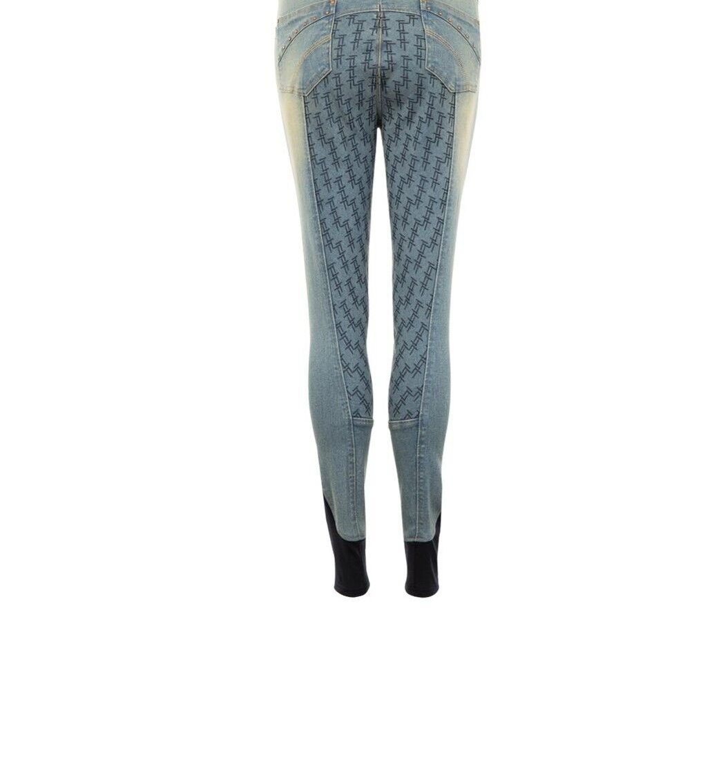ANKY Riding Denim Breeches , Navy, UK 8 , EU 36 (XR19105)