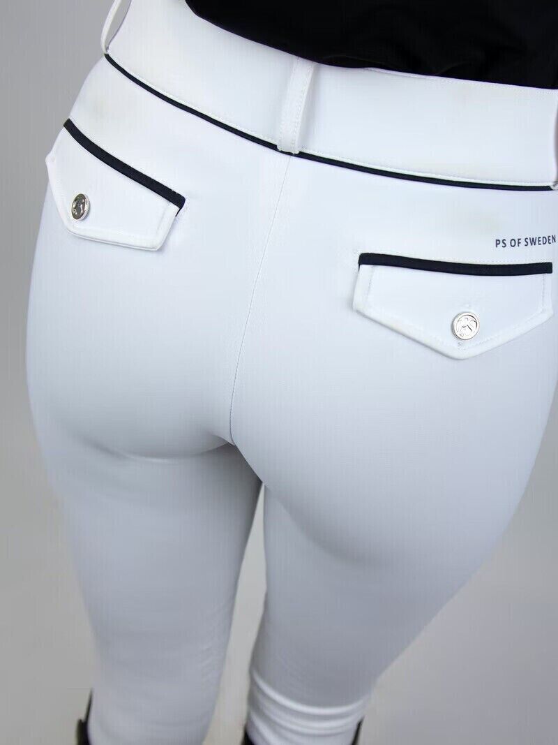 NEW PS OF SWEDEN LOUISA BREECHES, WHITE, UK 16, EU 42 (40-0044-3036)