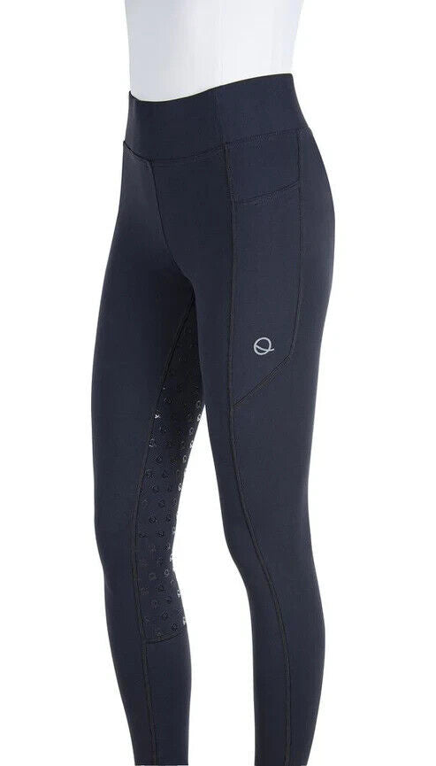 Eqode riding tights ladies full-grip , SKY CAPTAIN ,SIZE- XXL (N56001)