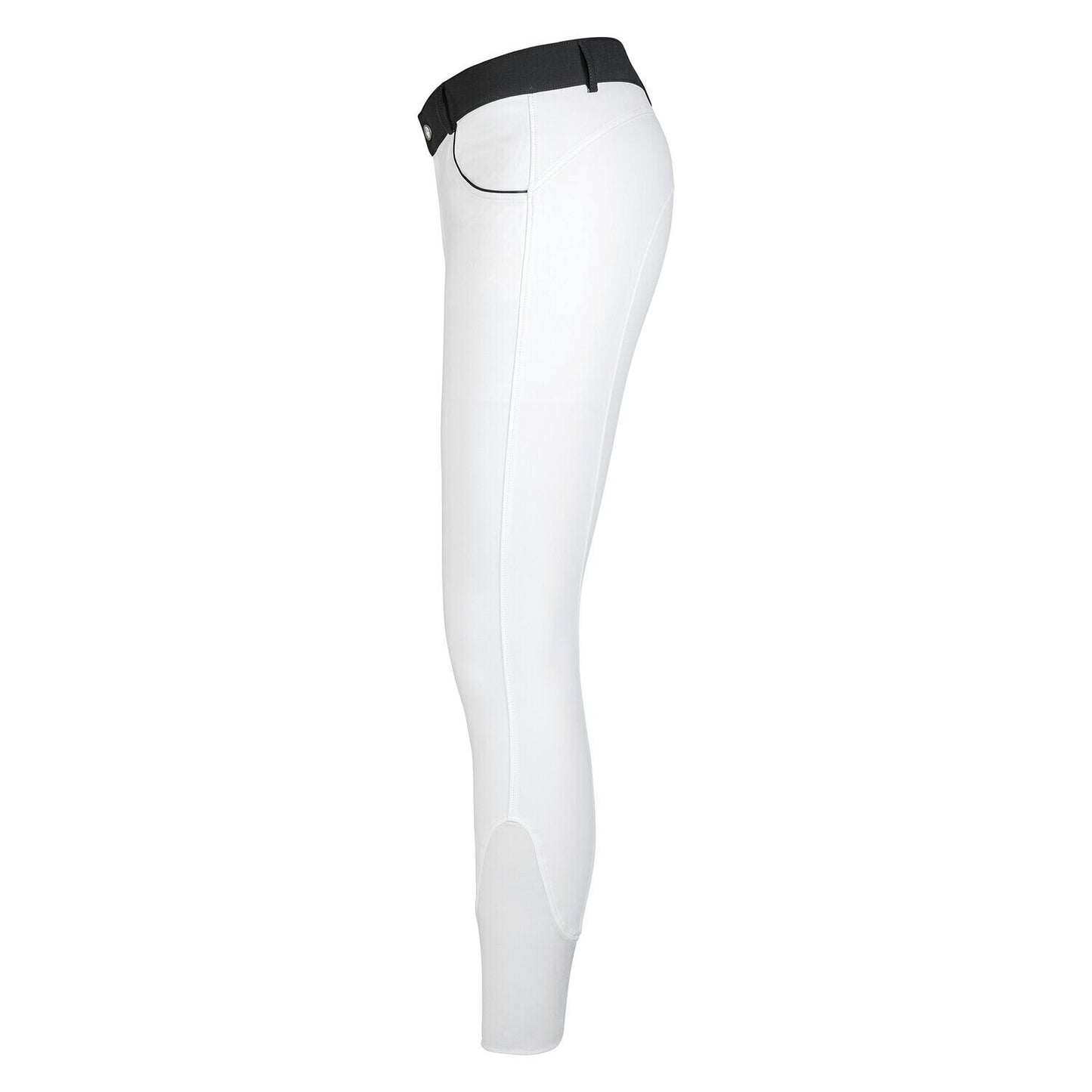 Black forest grip knee patch MEN'S Breeches white ,SIZE- 52 (18517)
