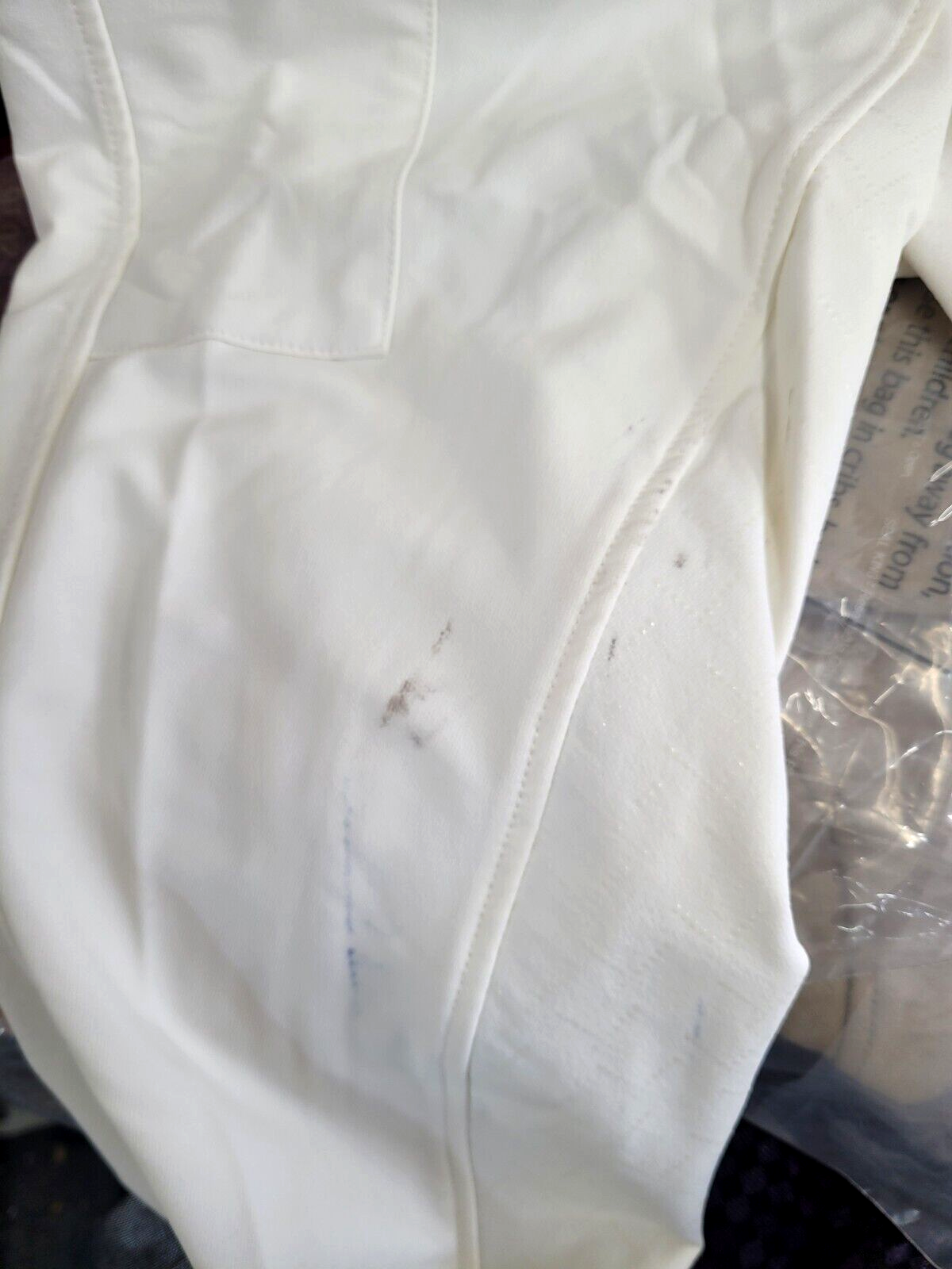 BUSSE Breeches ALCUDIA, WHITE ,UK 30'' EU 42 (710081)