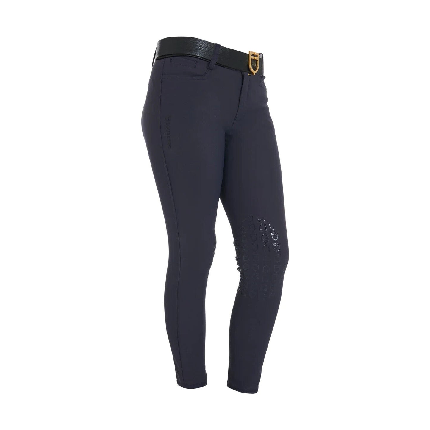 EQUESTRO Junior Breeches Model Amani - Navy , SIZE C-12 (ETk00002)