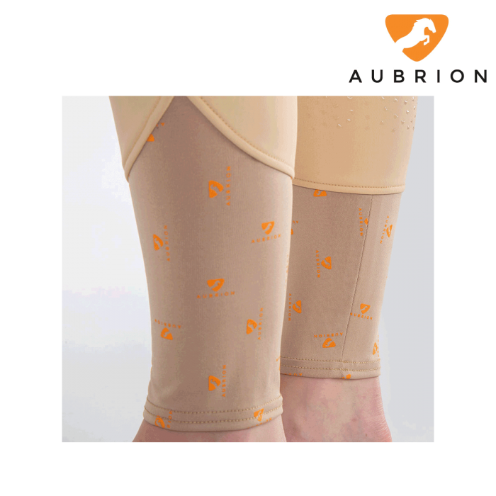 Aubrion Greydock Full Seat Winter Breeches Ladies, Beige, UK 34" EU 46 (8126)