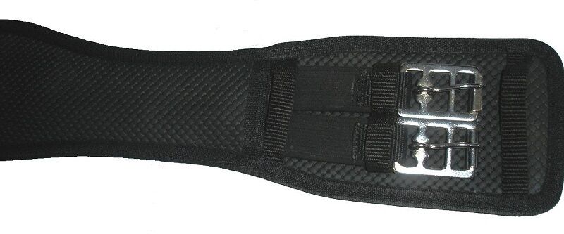New Neoprene Elasticated Girth , Dressage Treeless Girth Black 29 " .