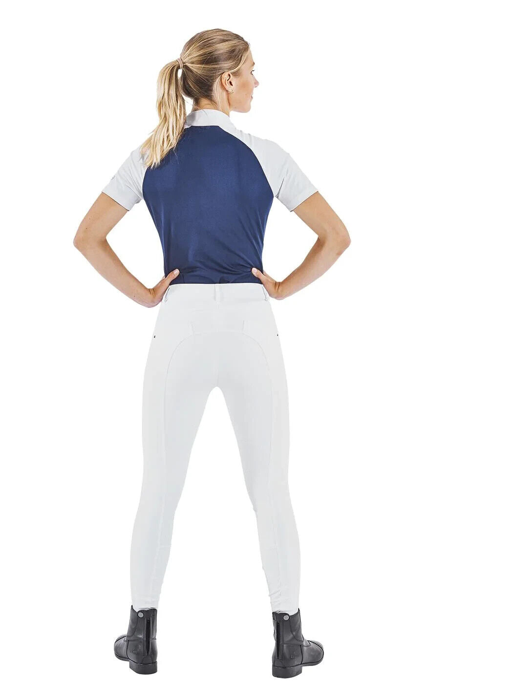 BUSSE VENJA SHOW breeches ,White, EU 38 UK 10 (710123)