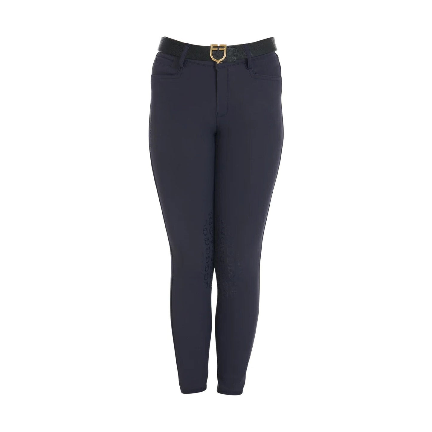 EQUESTRO Junior Breeches Model Amani - Navy , SIZE C-12 (ETk00002)