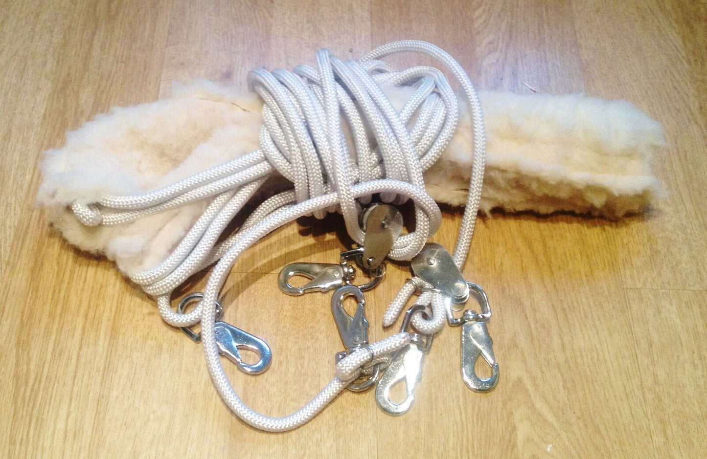 NEW Horse Training Aid Lunging Pessoa based white one size F/C/P FITS ALL SALE