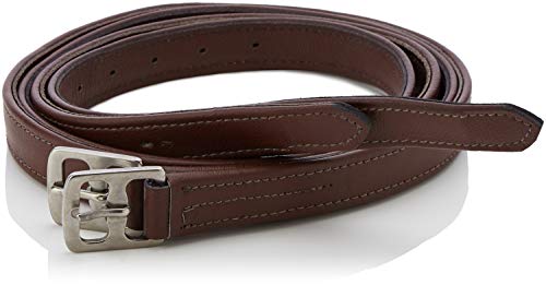 Cwell Equine Softy English Stirrup Leathers Riding Showing Brown