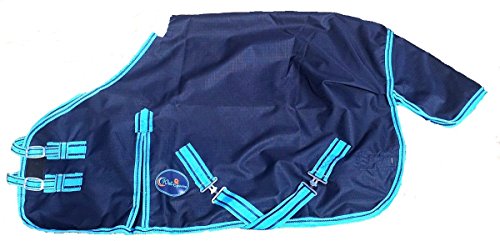Cwell Equine New Mini Lightweight Turnout Shetland Rug Pony Rug Foal Rug No Fill Choice of Sizes & Colors