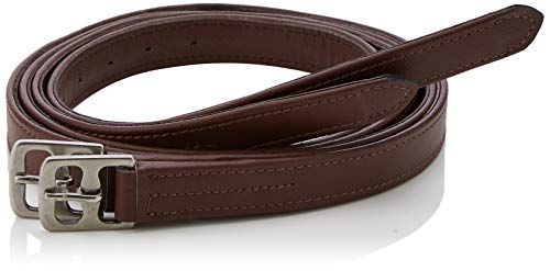 Cwell Equine Softy English Stirrup Leathers Riding Showing Brown