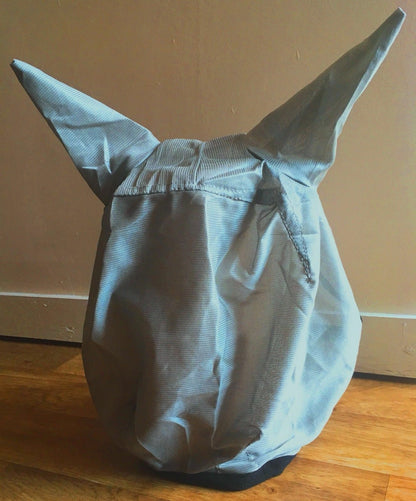 NEW SHETLAND/HORSE/COB/PONY MESH FLY MASK HOOD WITH EARS  BEST SELLER BARGAIN