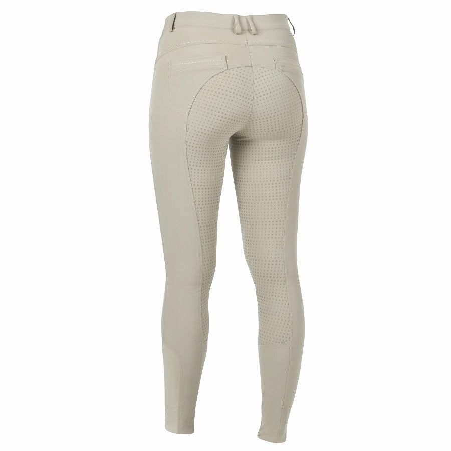 NEW Dublin Ladies Shelby Full Seat Breeches (Beige)  34" (UK 16) S2 (040)1