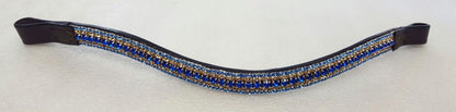 Cwell Equine Bling 5 Row crystal Browband choice of crystal colors BLACK on sale