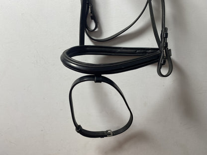 NEW C.Well English Leather BRIDLE SNAFFLE BRIDLE full Black (2000) B34