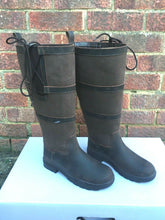 Load image into Gallery viewer, NEW PoleStar London Leather Riding Country Boots Footwear XX Wide Calf BROWN
