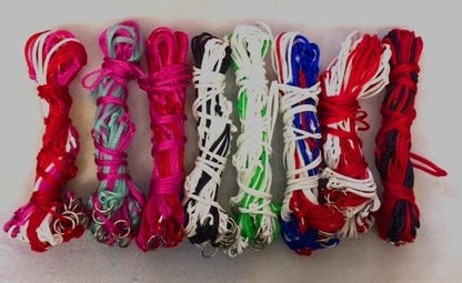 Multi Colour Haynets strong / Metal  Rings Packs of 1, 2, 3, 4,5  free p/p SALE