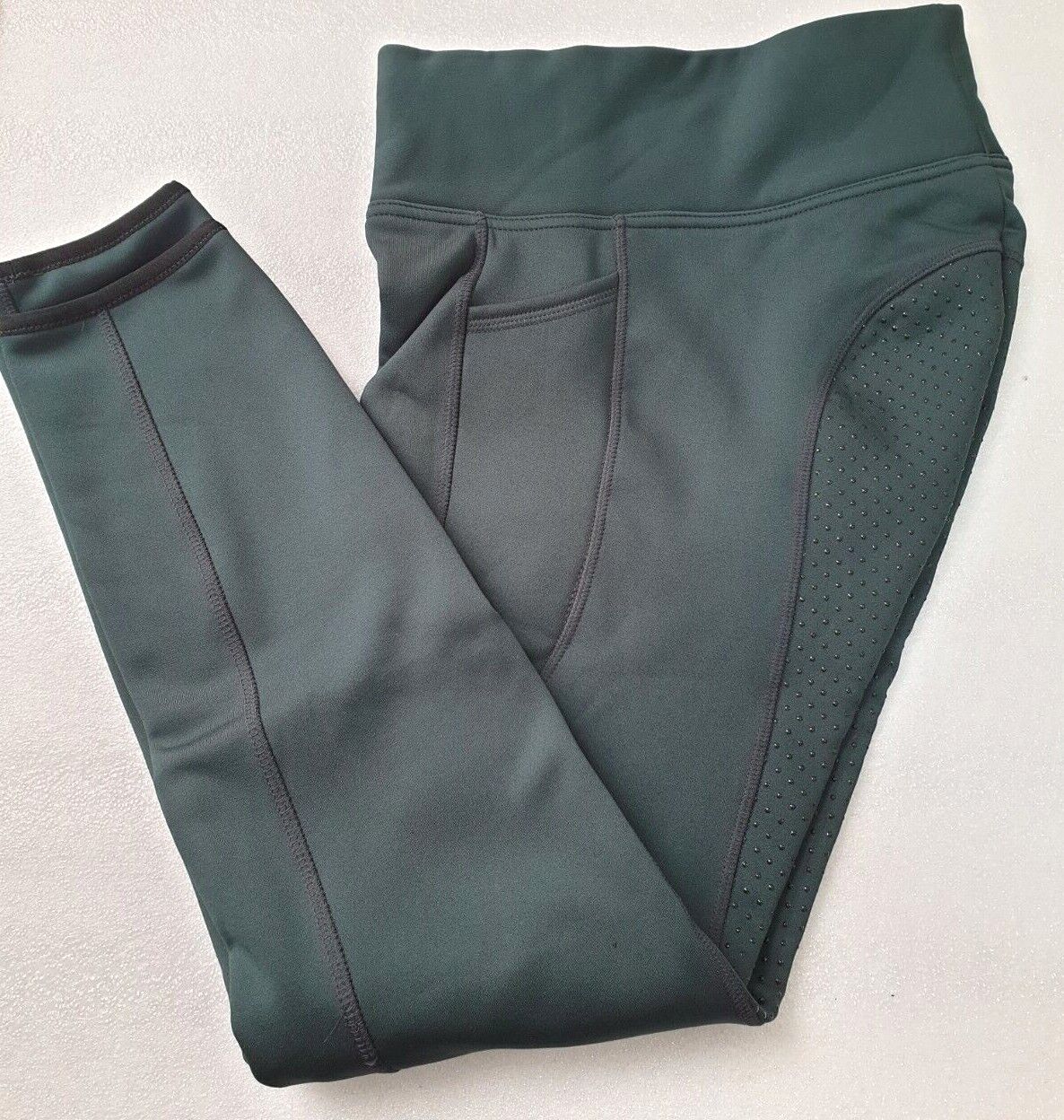 New Silicone Grip Horse Winter  Riding Leggings Tights  Phone Pocket