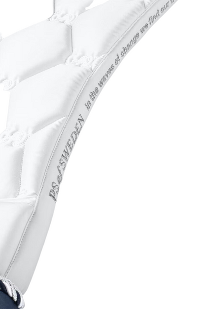 PS of Sweden Signature Dressage Saddle Pad in White