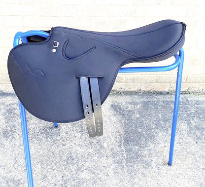 New Full Tree Exercise Race Horse Synthetic saddle choice of colors Black Brown