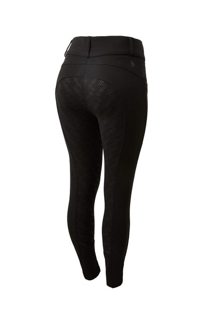 New Horze Women's Mia Thermo Silicone Full Seat Breeches - Dark Brown (36053)